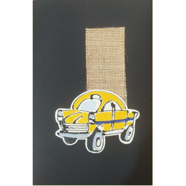 Taxi on Jute Black