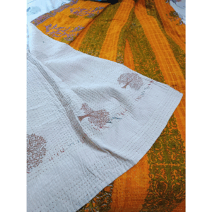 Traditional Bengali Kantha  with border