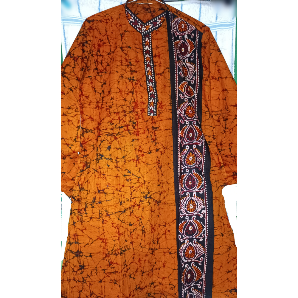 Hand Batik Cotton Panjabi
